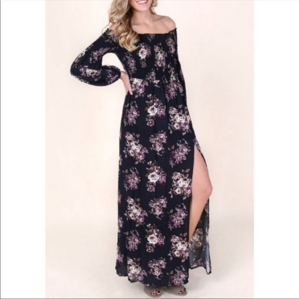 Off the Shoulder Maxi
